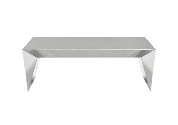 MIRAGE stainless steel bench